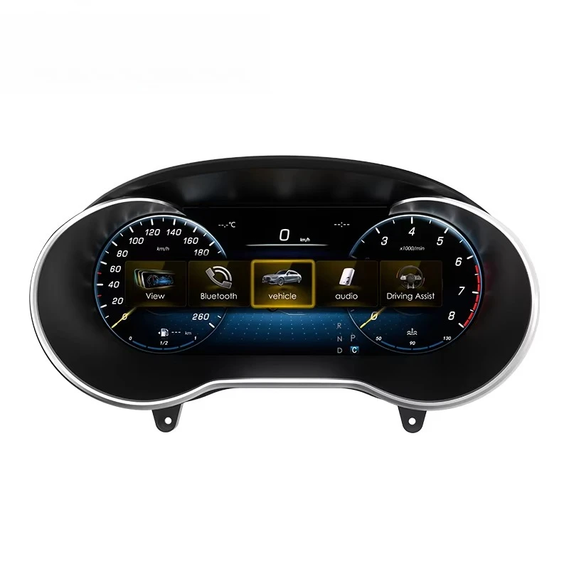 8GB Linux 4.1Dashboard LCD Digital Cluster Speedometer Panel For Mercedes Benz GLC C Class 2015-2019