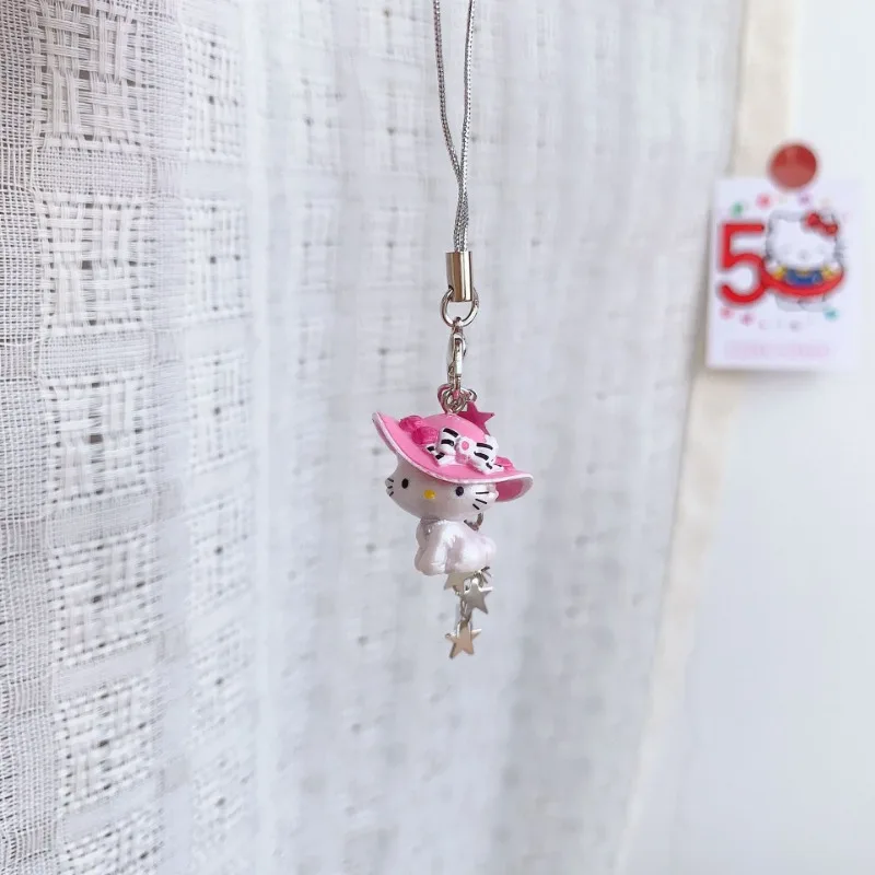 Hello Kitty Stylish Su Xing Mobile Phone Case Pendant Furniture Toy Headphone Covers Accessories Student Girl Gift Wholesale