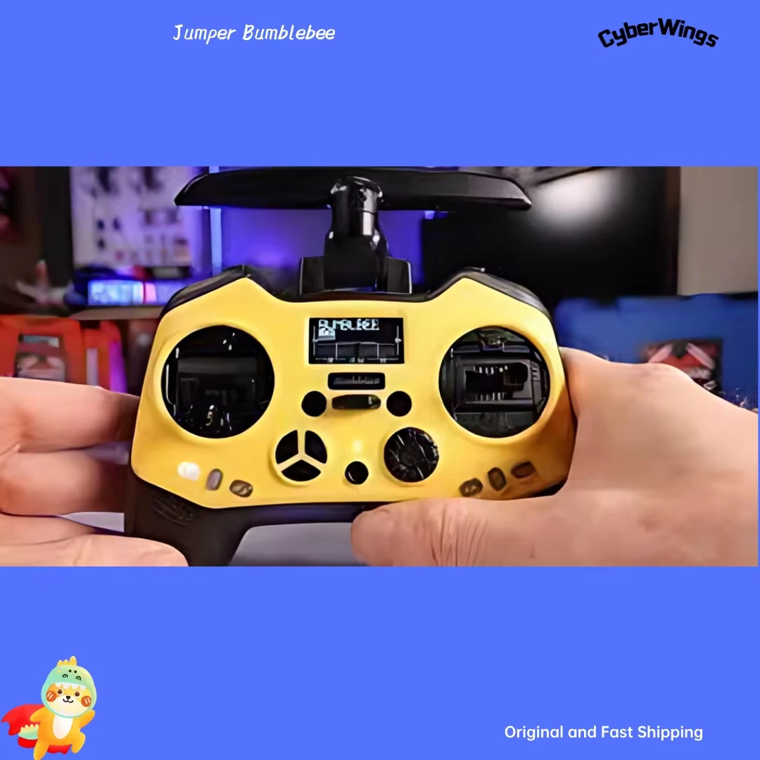 No battery Jumper Bumblebee ELRS 2.4GHz Radio Transmitter, Built-in 1000mW Module, Hall/RDC50 Sensor Gimbals RC Remote
