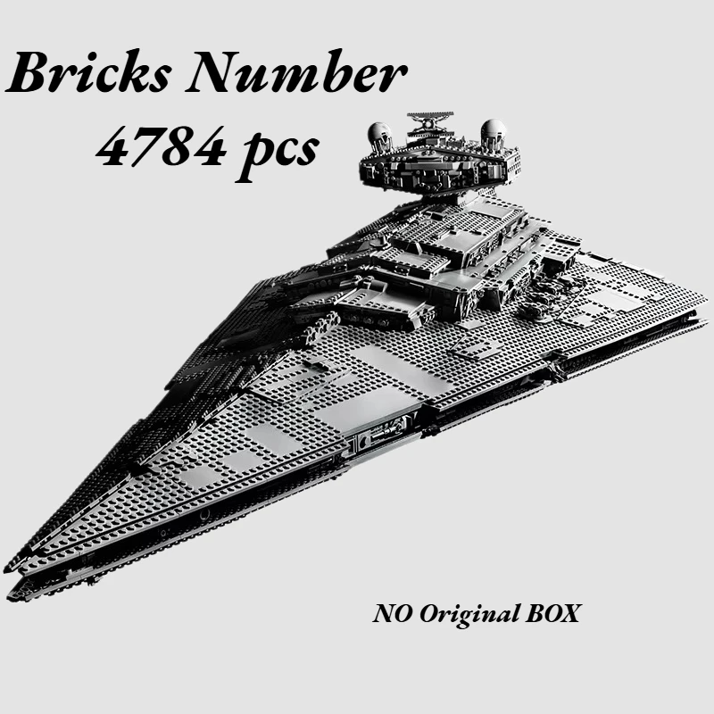 UCS Imperial Star Destroyer Fit 75252 Building Blocks Bricks Toy Boys Kids Super Great Ultimate Weapon Spacecraft birthday Gifts