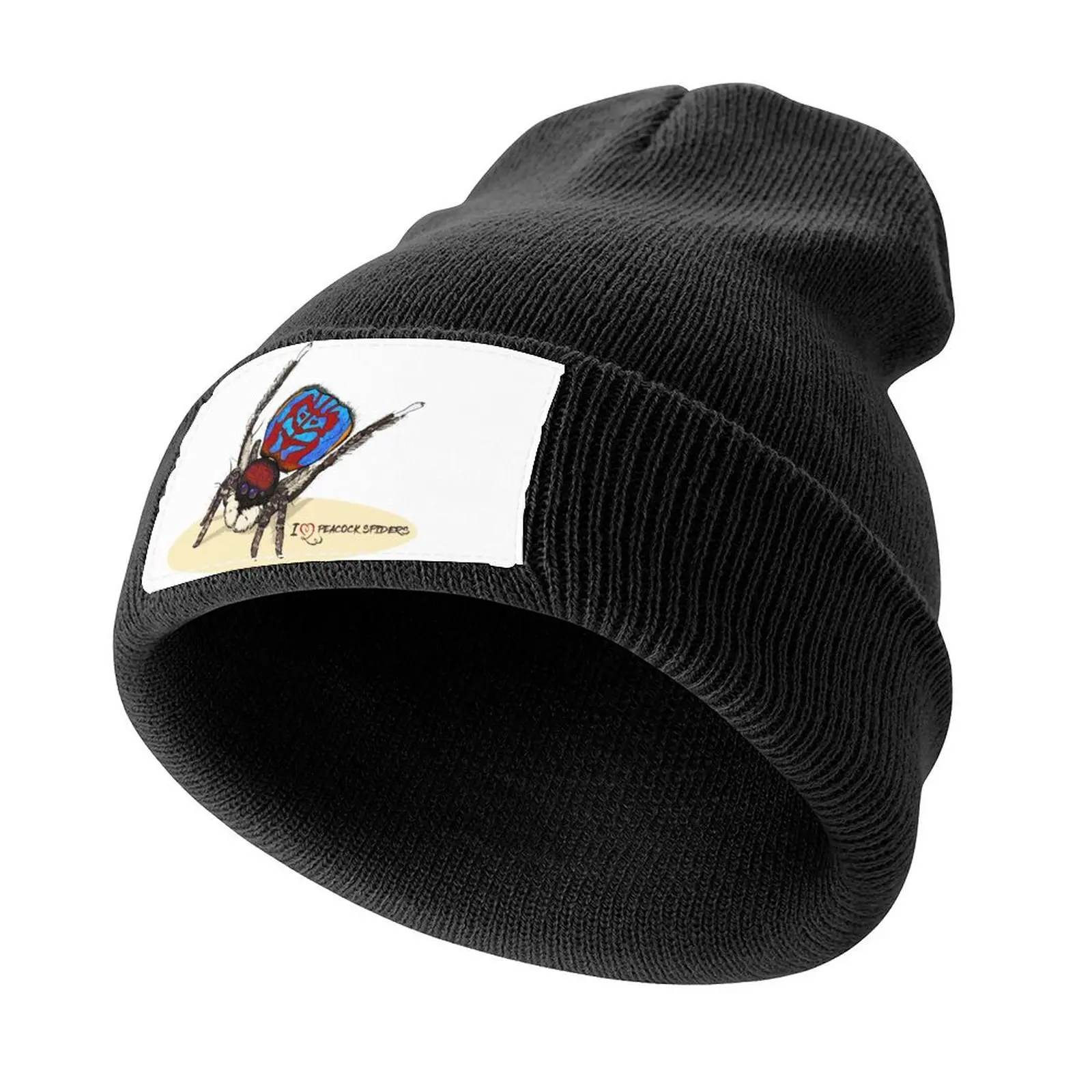 Peacock spider Knitted Cap summer hat Hip Hop Sunhat |-F-| Women's Beach Outlet Men's