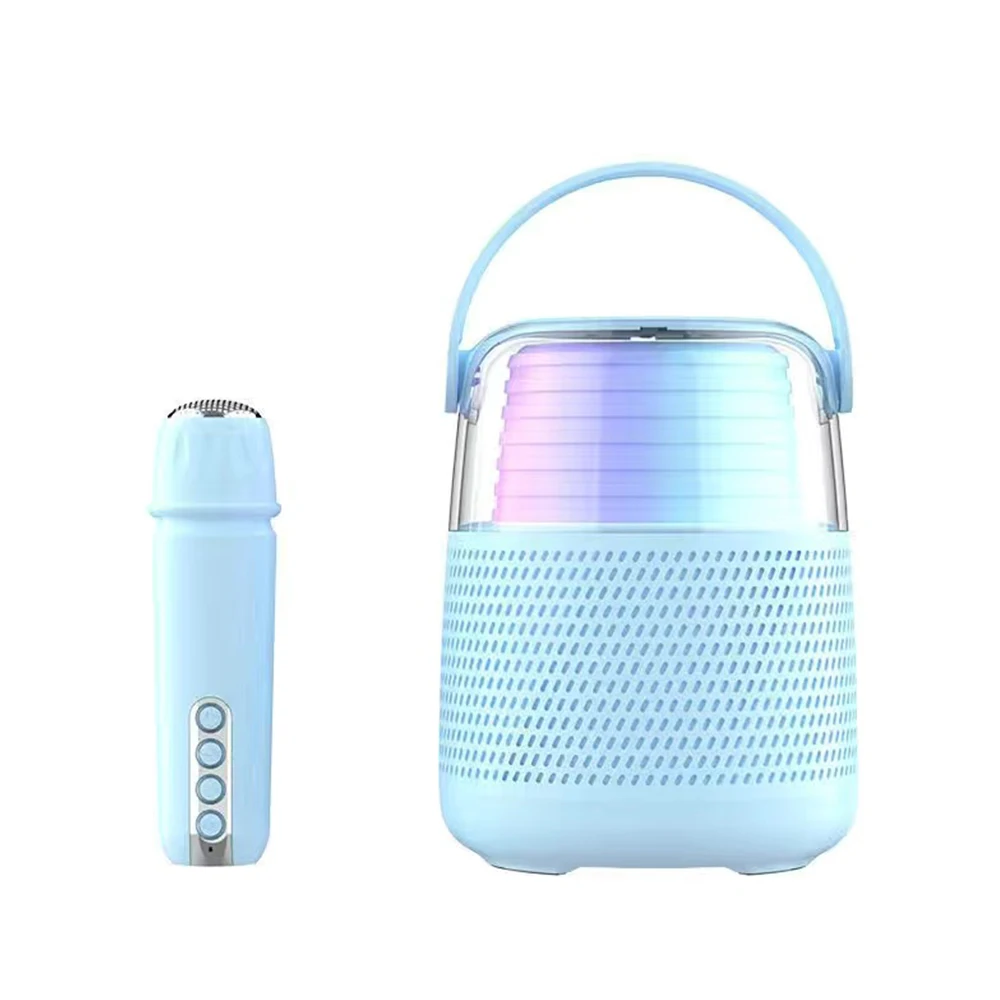 Gorąca sprzedaż 2025 Cyboris Y1 Mini Karaoke Player Bezprzewodowe Głośniki Przenośny Mikrofon Głośnik BT Dźwięk Rodzinne Imprezy Karaoke Subwoofer