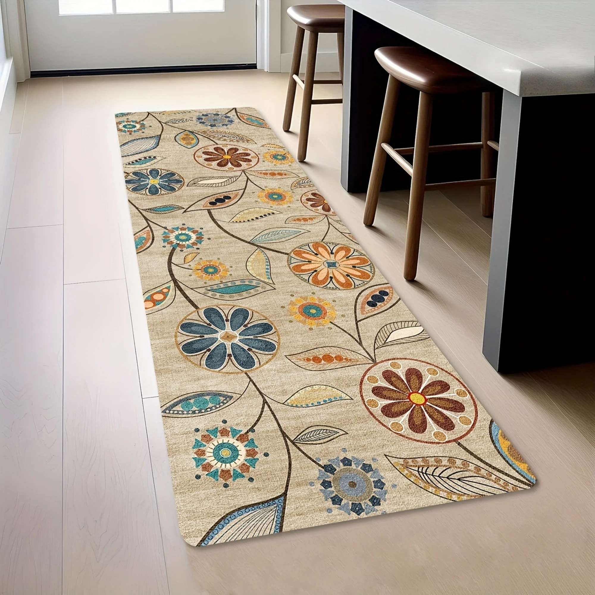 Boho Aztek Geometrik Yolluk Ha - Commercial Kitchen Mats Anti Fatigue incelemesi ve fiyatı