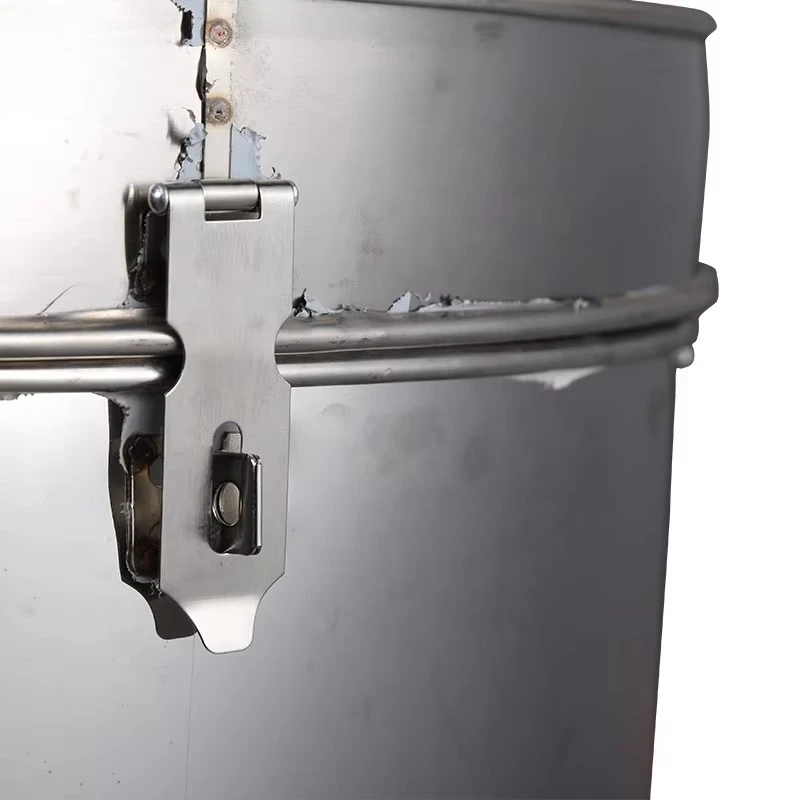 مغلق بالكامل 2-الإطار دليل شعاعي العسل النازع الفولاذ المقاوم للصدأ العسل الطرد المركزي أدوات تربية النحل آلات معالجة العسل #5