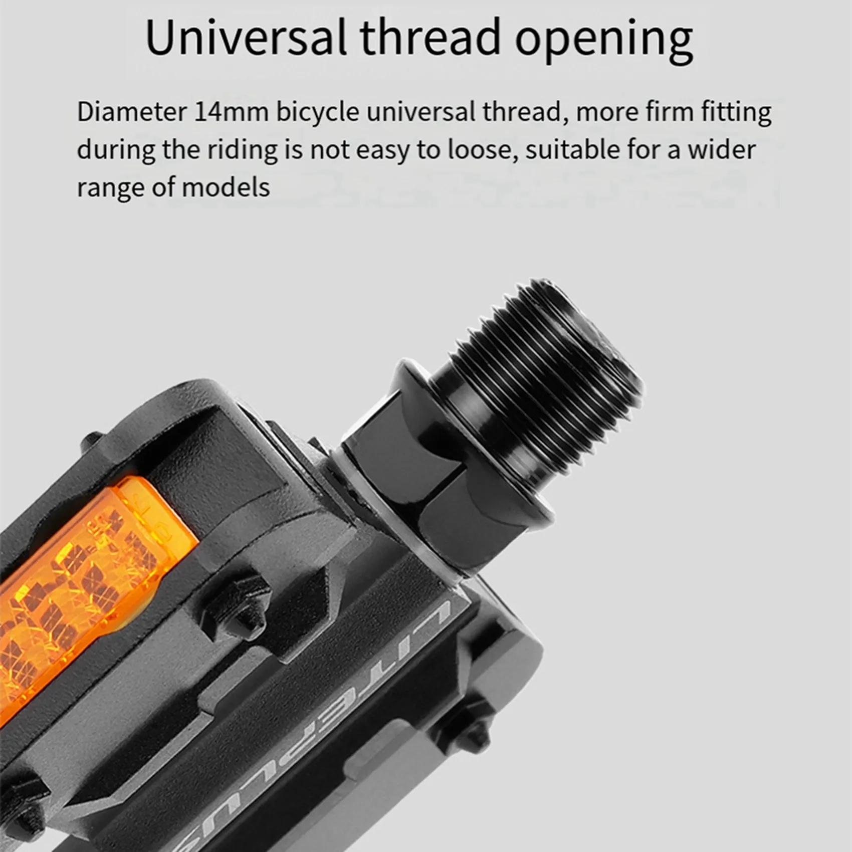 4x liteplus pedais dobráveis de bicicleta de liga de alumínio anti-skid windward pedais de bicicleta dobráveis de roda pequena, d