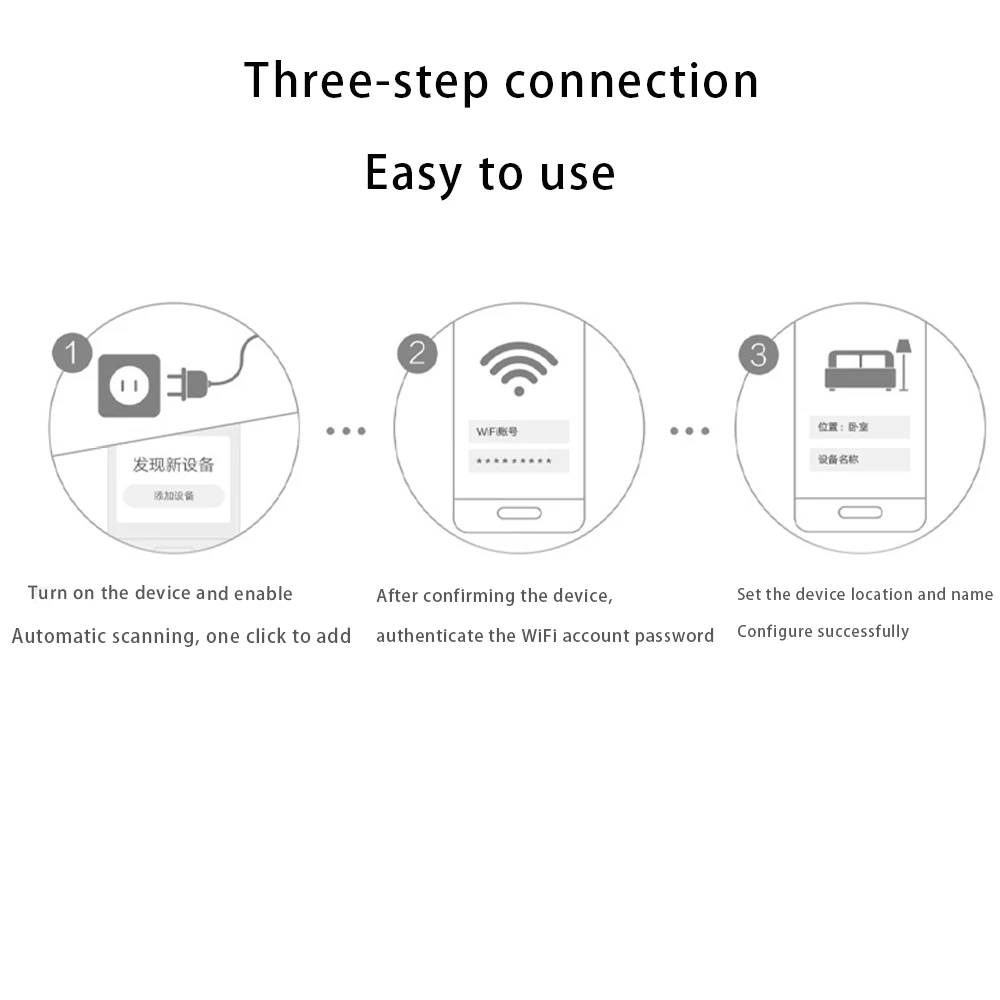 Meian 3 Gang Wifi Smart Switch 220V Light Wall Touch interruptor con botón de interruptor Tuya Smart Life funciona con Alexa Google