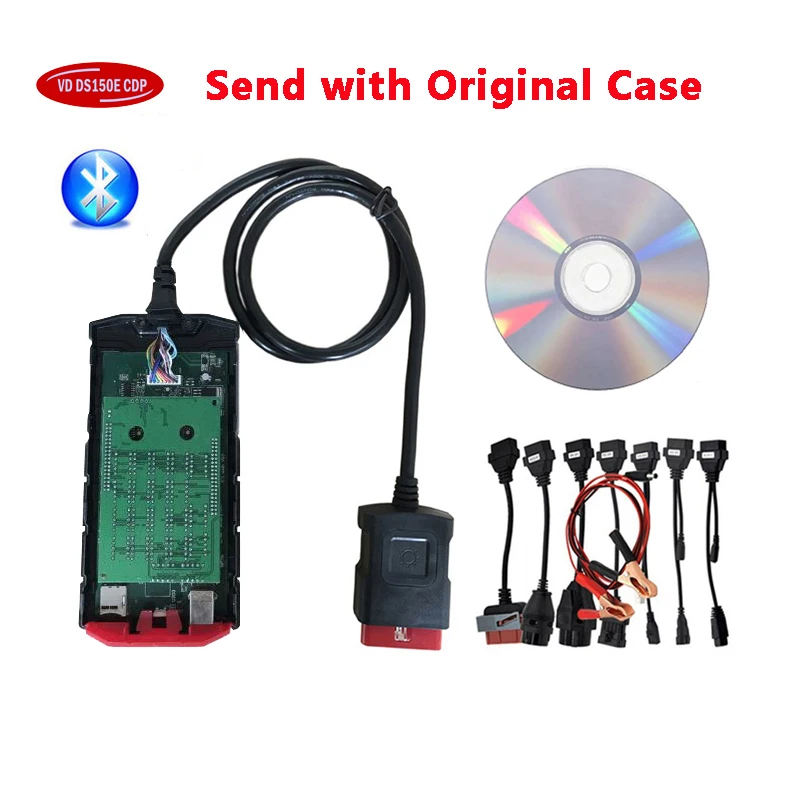 2023 NEW VCI Vd Ds150e Cdp USB Bluetooth 2021.11 Keygen Obd Obd2 Cars Trucks Diagnostic Tools Scanner for Tnesf Delphis Orpdc