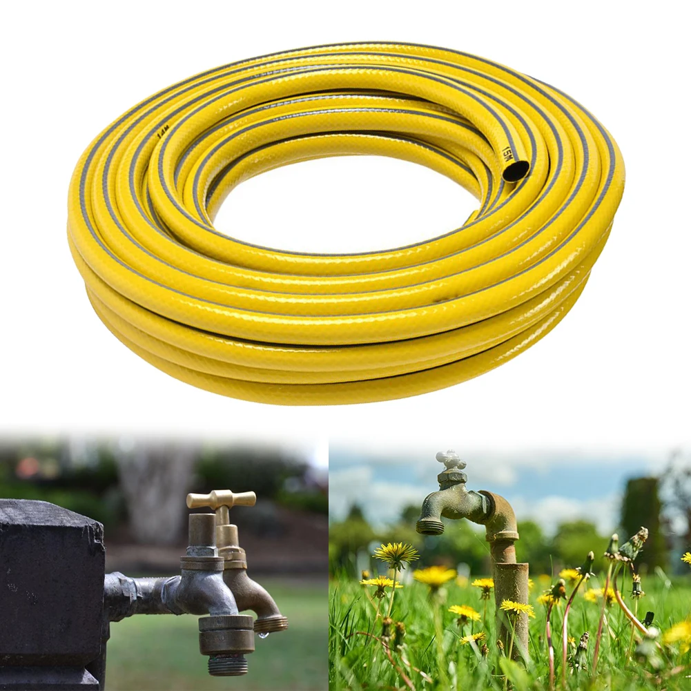 

Versatile Washing Solution Garden Hose Flexible Hose 10 Meters All-Season Hose 3 Length Options Adaptable For Various Tasks