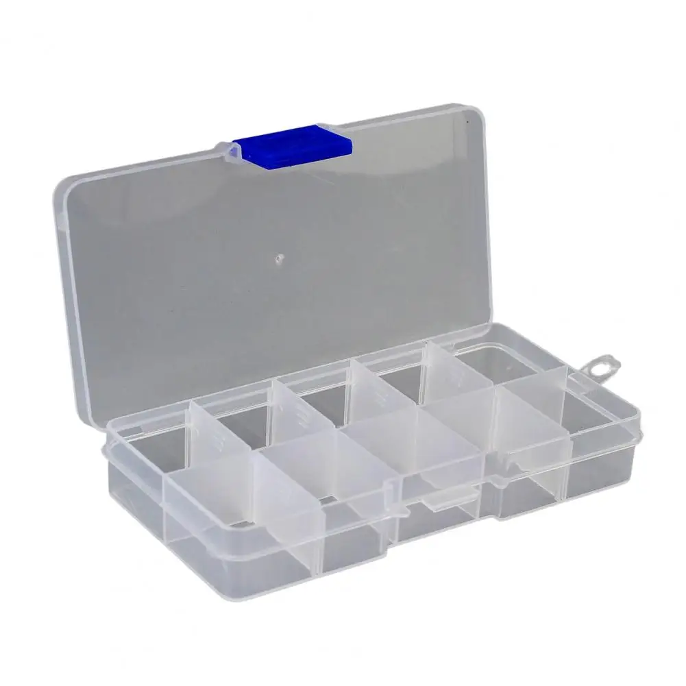 Jewelry Organizer Box Portable Jewelry Storage Box Plastic Space-saving  Practical Universal Jewelry Organizer Box