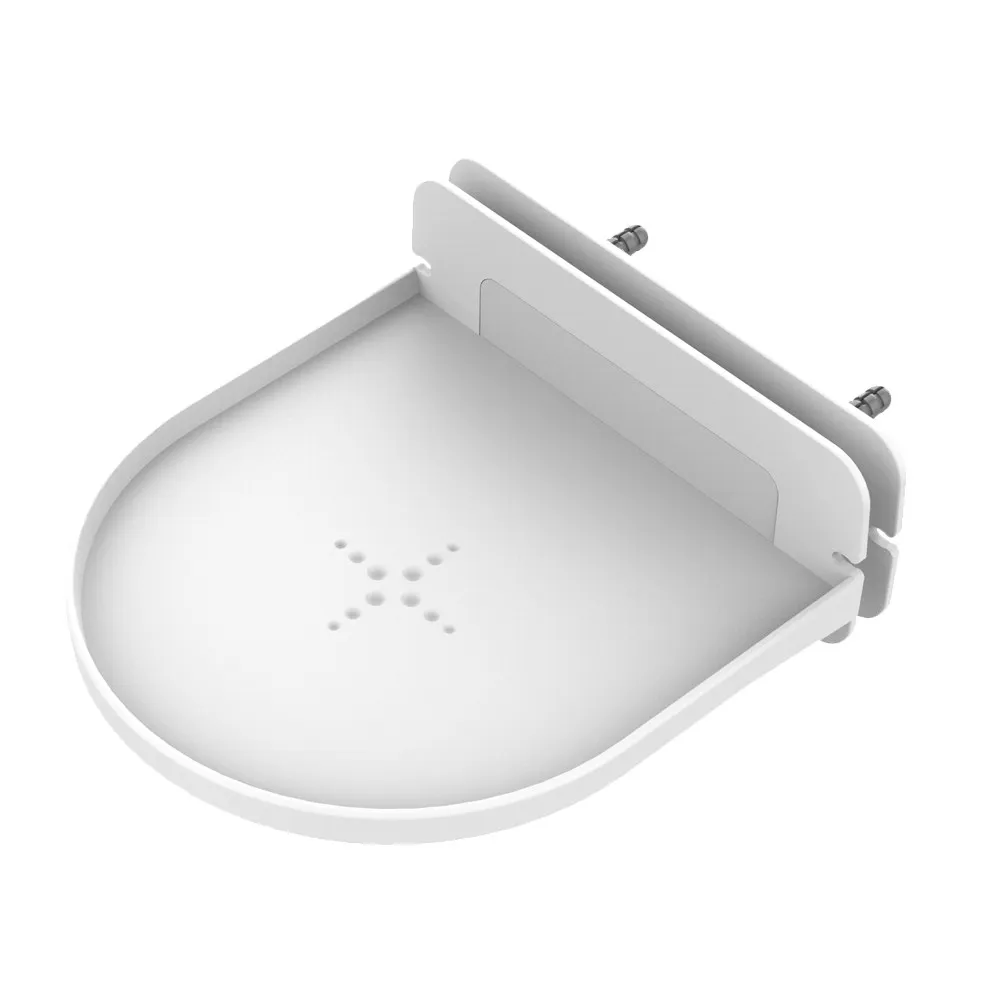suporte-de-parede-de-plastico-branco-para-caixas-de-som-inteligentes-roteadores-wifi-escovas-de-dente-eletricas-barbeadores-celulares-lampadas-e-relogios