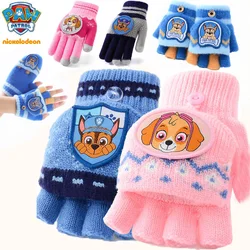 Genuino Paw Patrol Inverno BAMBINI Guanto Chase Marshall Skye Everest Rubble Zuma Rocky Girl Boy Guanti da esterno Regalo per bambini 2-10T