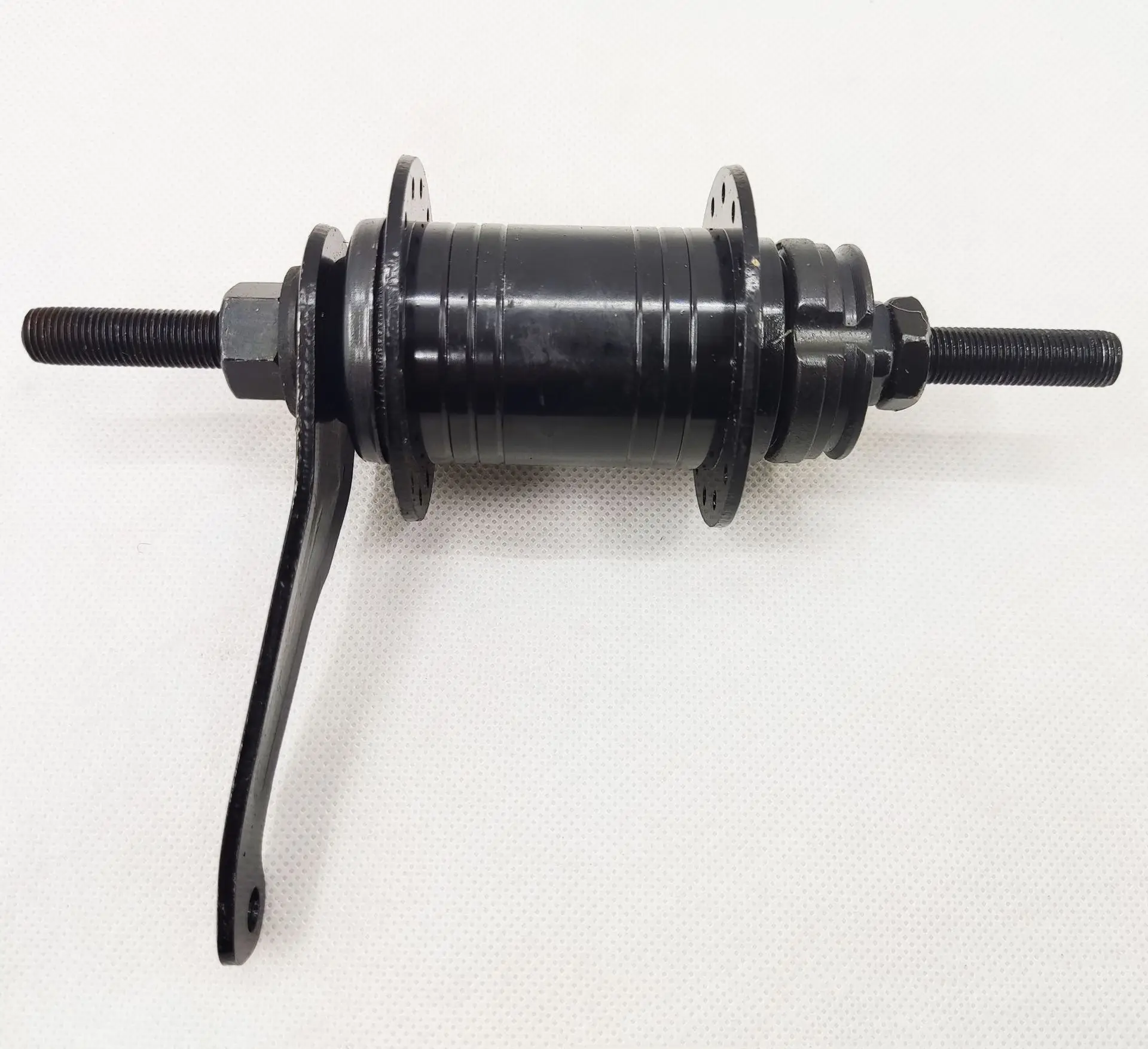 Fixed Bike Drum Brake Rear Hub Constructed from Alloy 6061 and Steel Supporting Common Track Wheel Spoke Counts