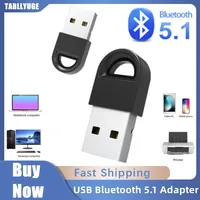 USB Bluetooth 5.1 Adapter USB Bluetooth Receiver Dongle Adapter for PC USB Transmitter For Wireless Speaker Audio Mouse Laptop