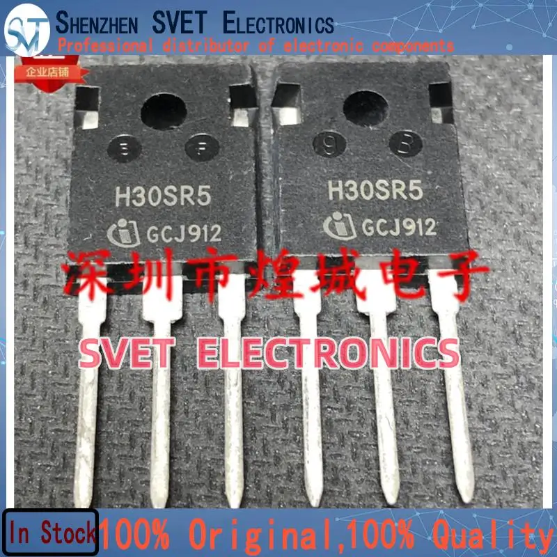 10PCS-50PCS  H30SR5 IHW30N160R5  TO-247 1600V30A 5  Original In Stock Fast shipping