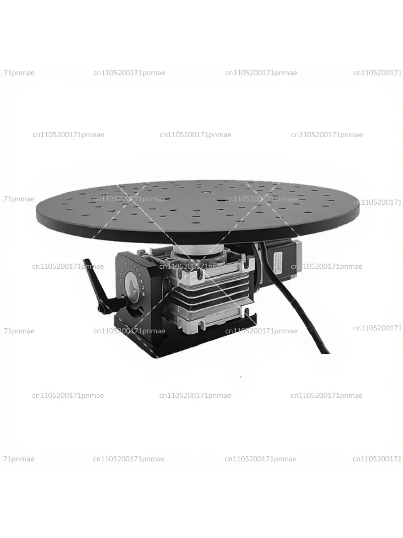 360° Electric Rotary Turntable 300mm Precision Rotating Platform Workbench with Speed Controller and Foot Switch