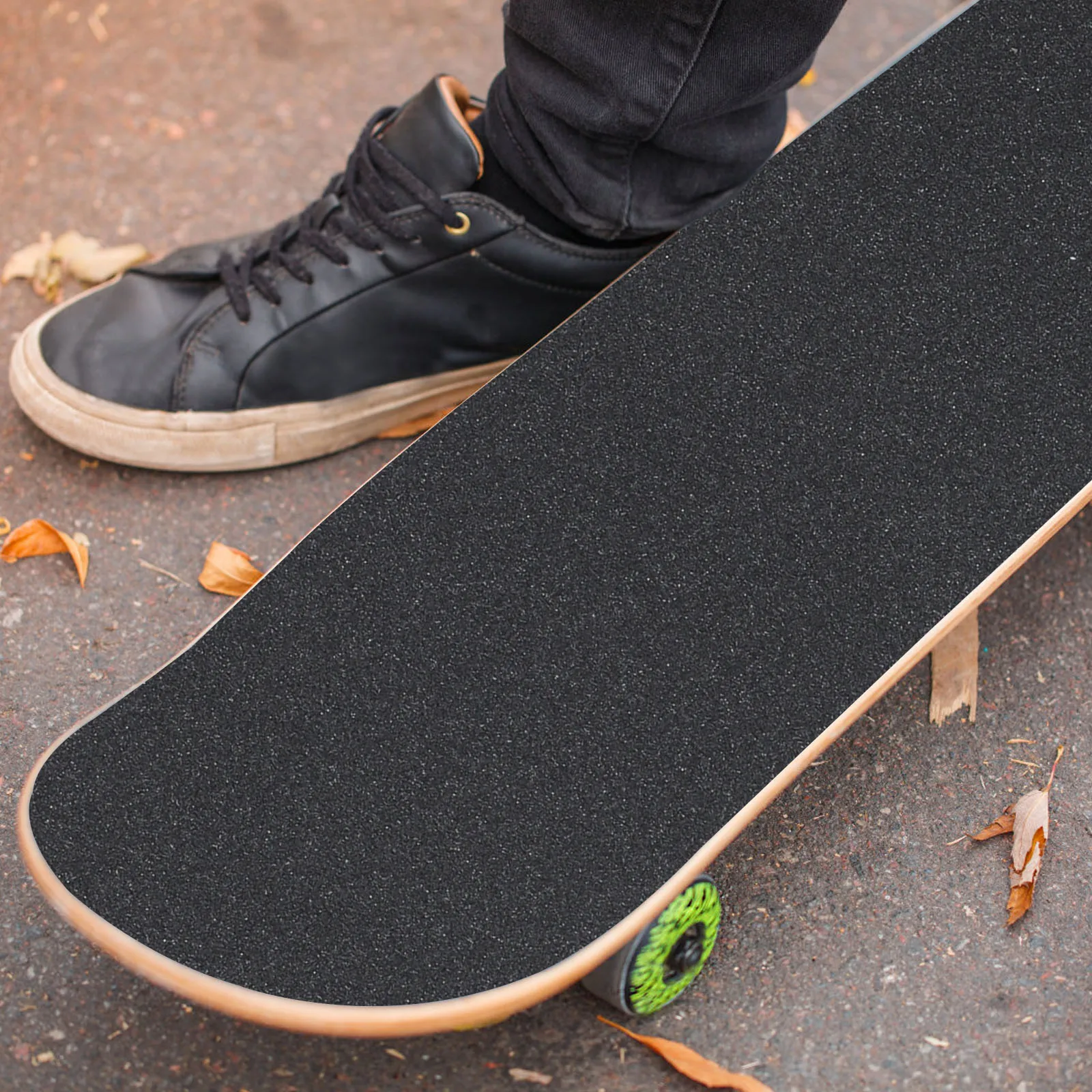 

Durable Skateboard Tape Wear-Resistant Grip Tape Anti-Skid Self-Adhesive Scooter Sheet DIY Accessory Scooter Accessories