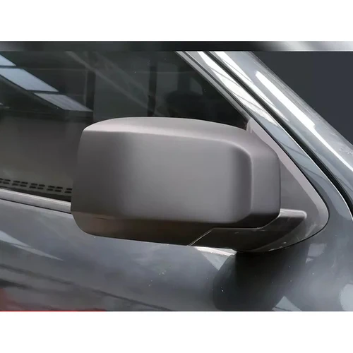 Imagen 2 del producto Cubierta cromada para espejo retrovisor, embellecedor de espejo lateral sin orificio de señal para Mitsubishi Triton L200 MV 2023 2024 2025, pastilla de cabina individual