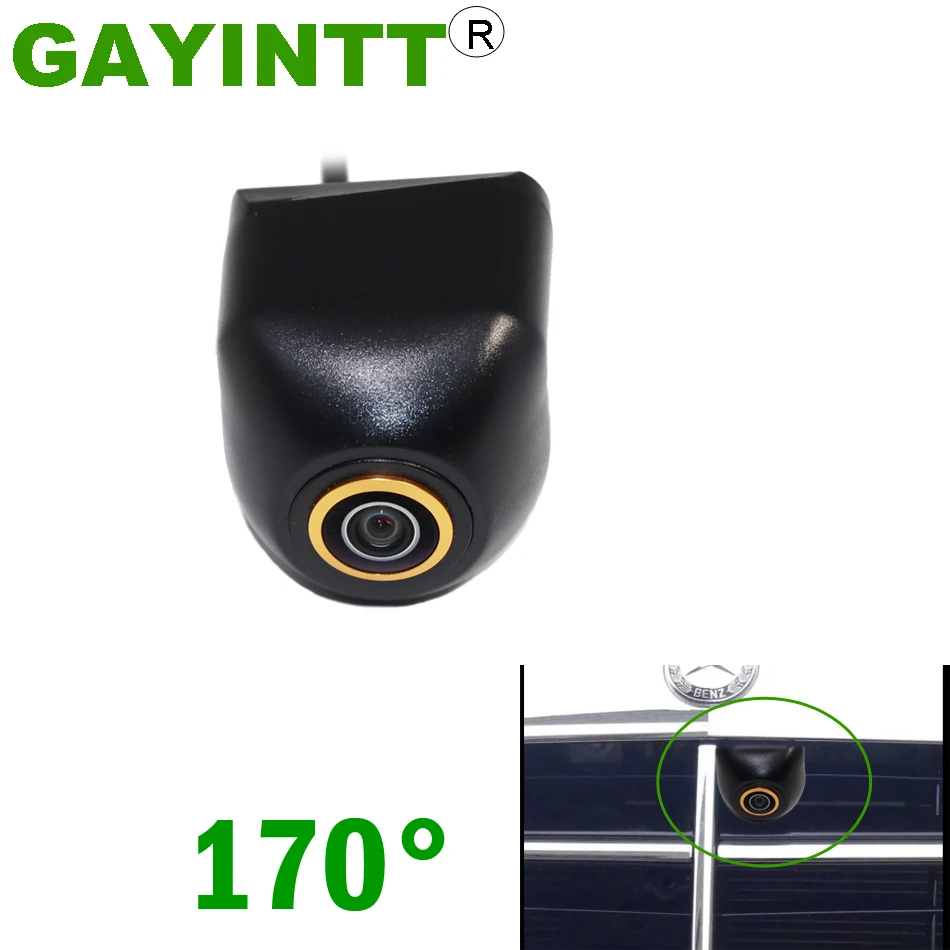 

GAYINTT 170° 720P Night Vision Car Front View Camera for Mercedes Benz E Class W212 S212 E200 E250 E300 E350 E400 E550 E63