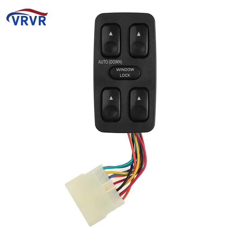 VRVR 93570-28001 Car Accessories Interior Front Left Master Power Window Switch For 1992- 1994 Hyundai Elantra Galloper