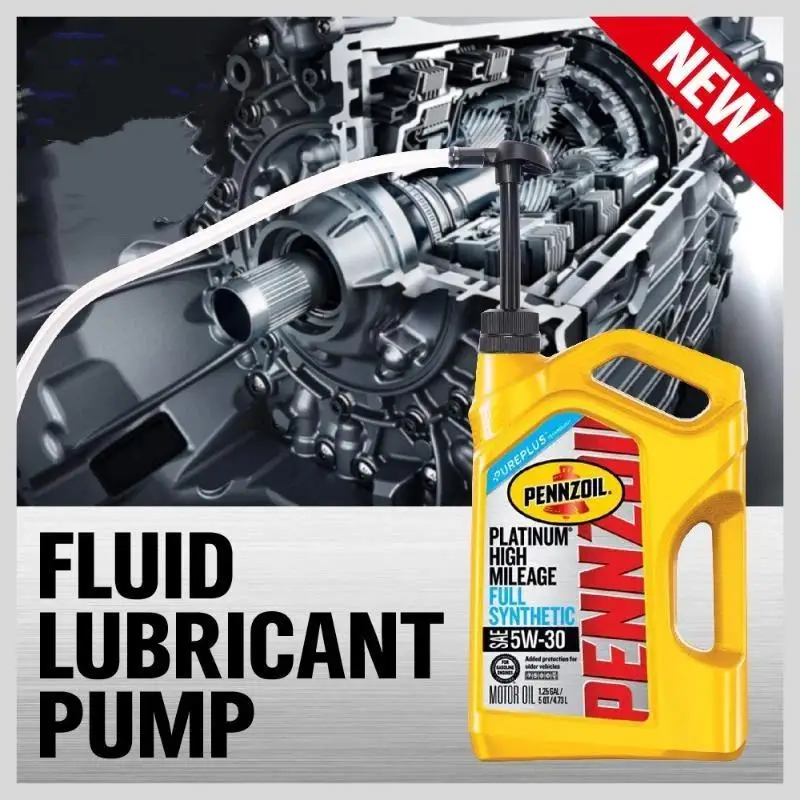 Lubricant Fluid Transfer Pump Leak-Proof High Flow Transmission Gear Oil Pump for 1-5 Gallon Bottles Automotive Car Repair Use