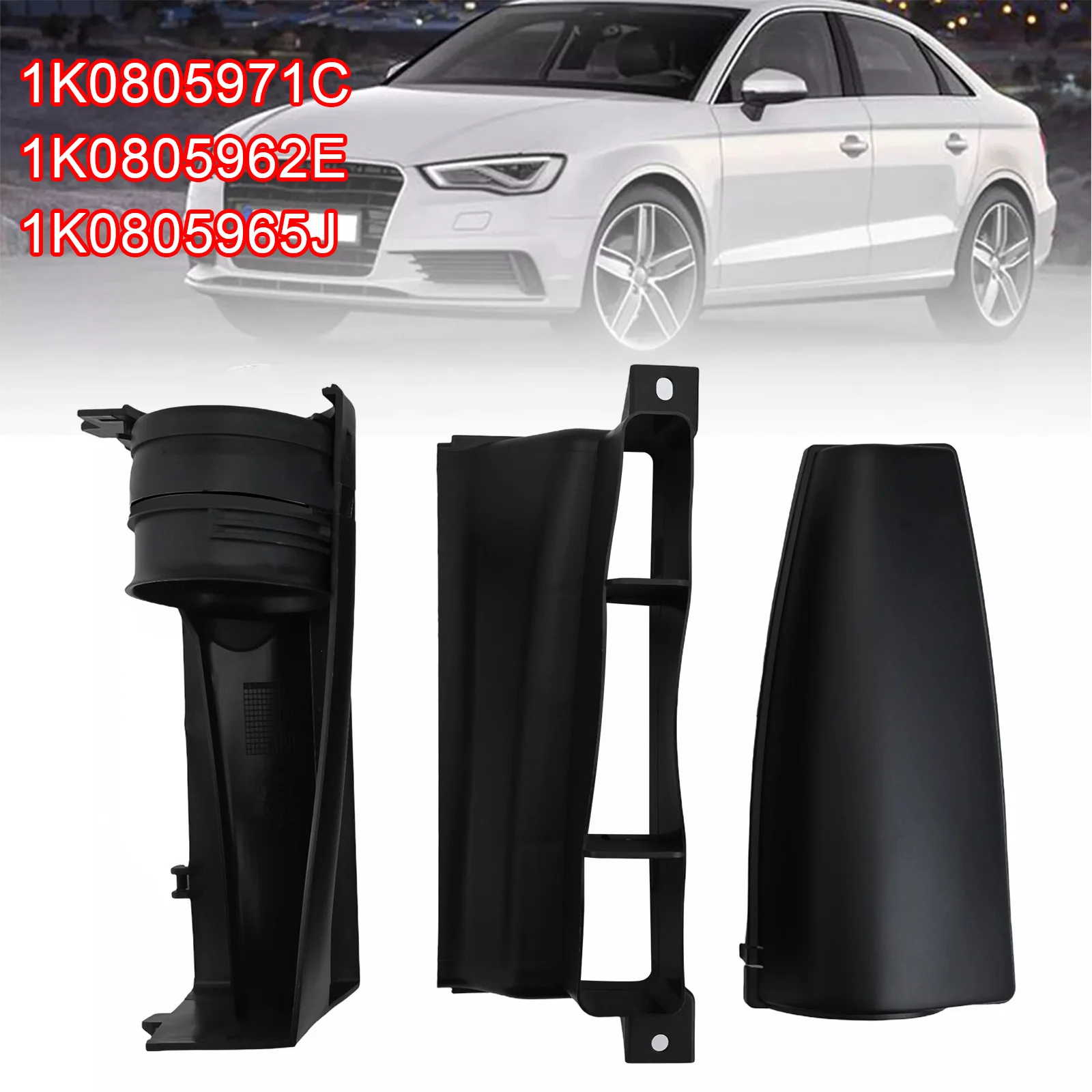 

Комплект крышки воздухозаборника, направляющая впускной воздушной струи, деталь воздухозаборника, изготовленная из пластика, по заводским спецификациям