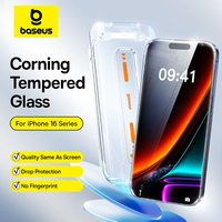 Baseus Screen Protector for iPhone 16 Pro Max Corning Tempered Glass for iPhone 16 Pro Plus Clear Anti-Peeping Protection Film