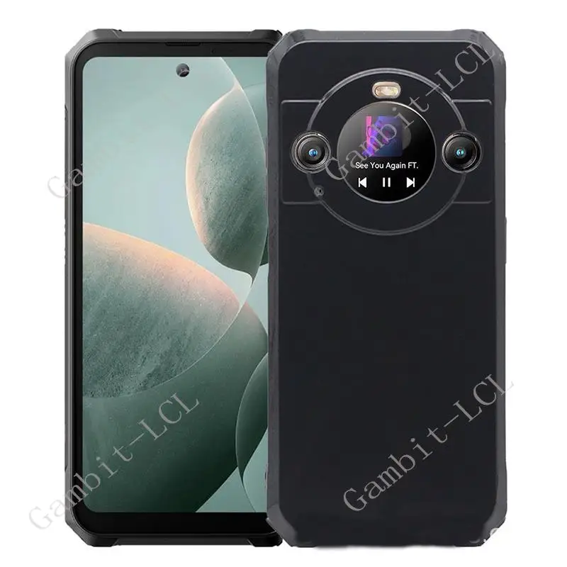 Dla Blackview BL9000 Pro 6.78 "BlackviewBL9000 silikonowy smartfon telefon ochronna tylna obudowa miękka obudowa TPU