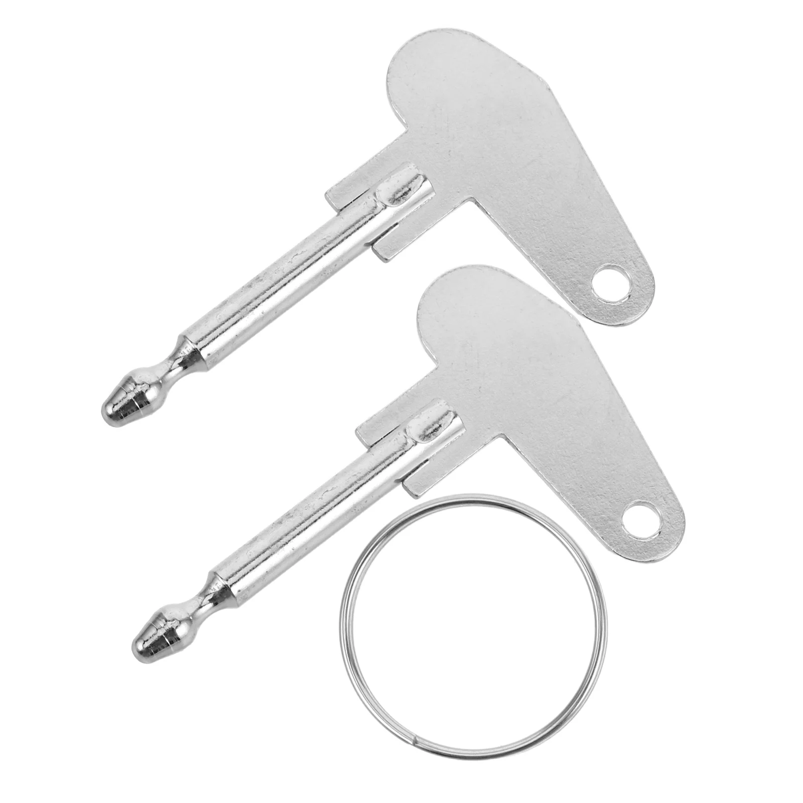 2pcs Tractor Keys Universal Ignition Switch Lawn Mower Heavy Machinery Key Replacement Starter Cart Keys Set