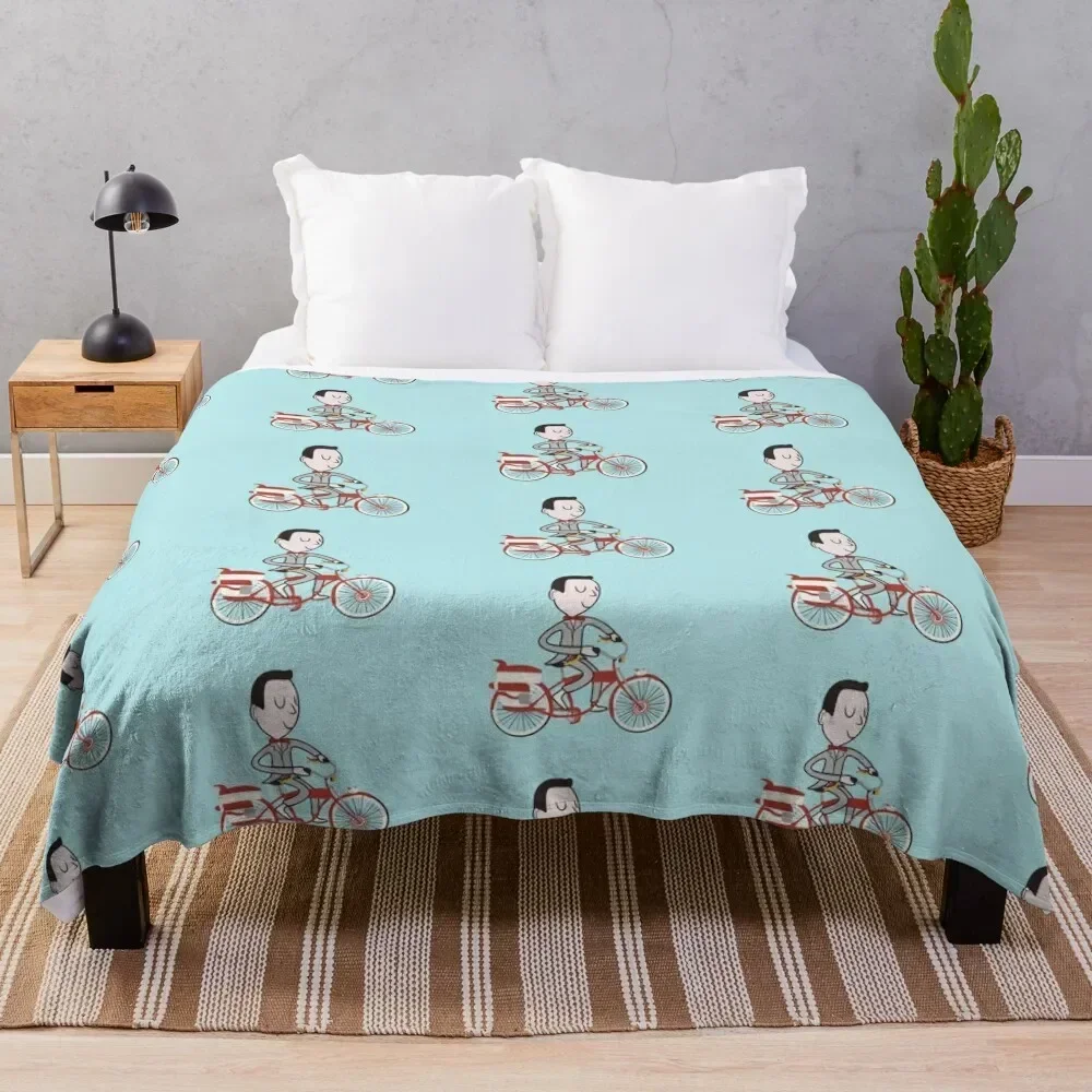 

My Bike - Pee Wees Big Adventure Throw Blanket Reusable Durable Soft Blanket for All Seasons