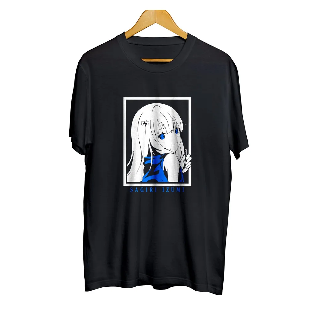 T-shirt distro anime SAGIRI IZUMI - EROMANGA SENSEI 100% cotton combed 30s