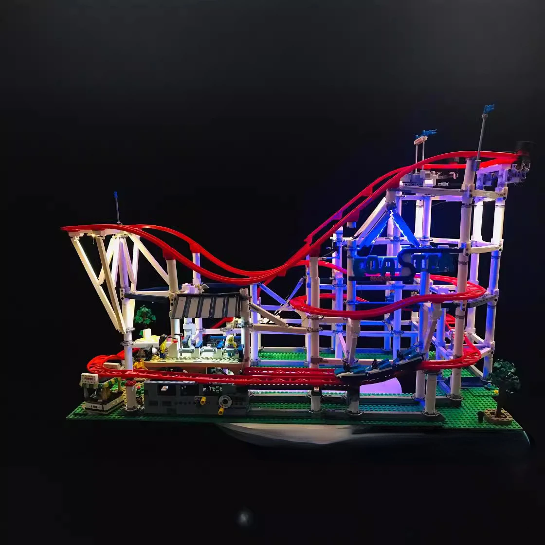 No Model Led Light Kit For Roller Coaster 10261