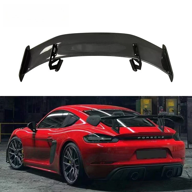 Tail Carbon Fiber Fixed Wind Wing Modified Spoiler Auto Parts