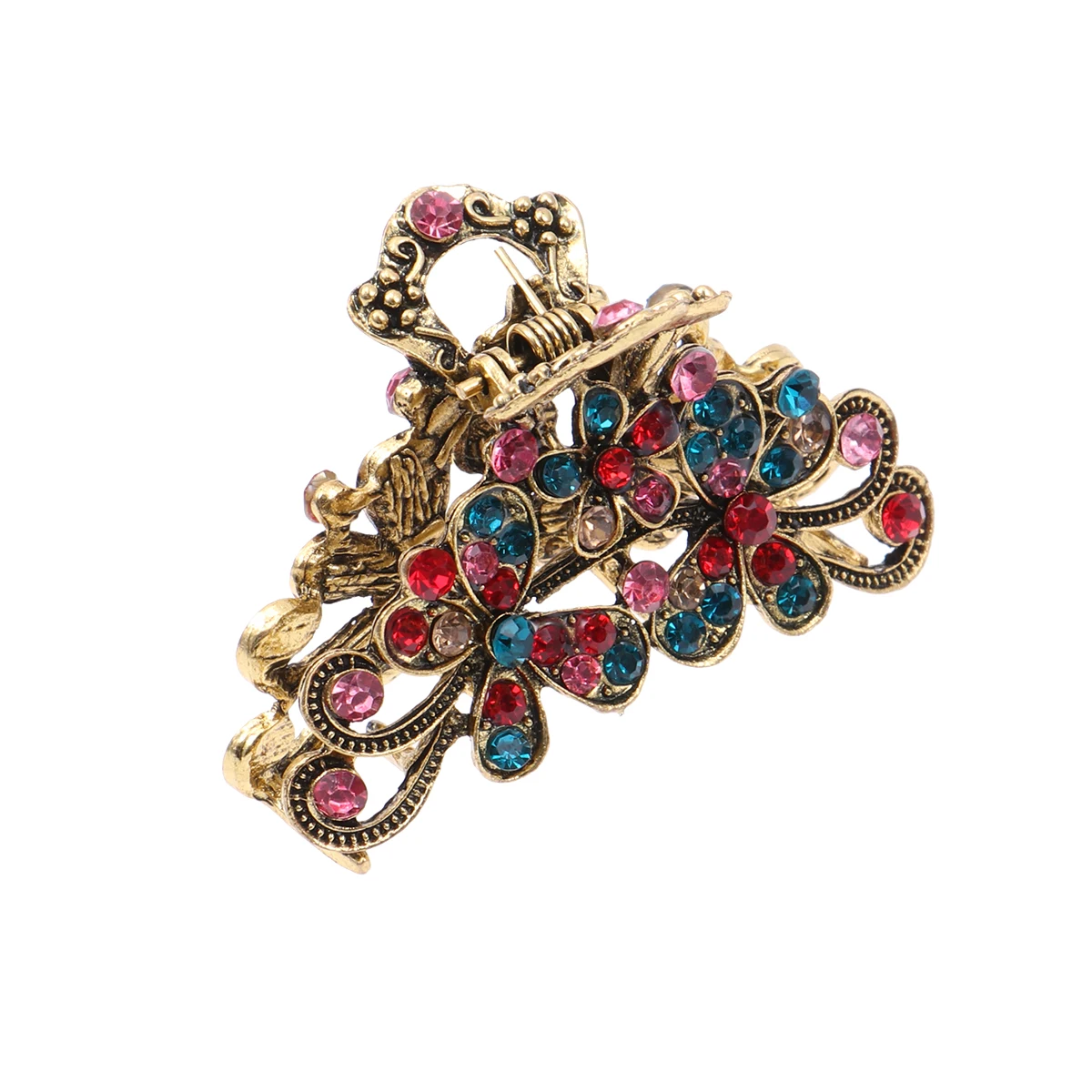 

1pc Vintage Claw Clips Women Crystal Hairpin Non-Slip Hair Clamps 6Cm For Shower Protection Styling Tool Fashion Barrettes Hair
