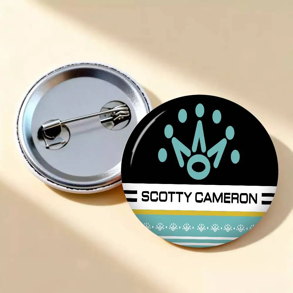 Brand Scotty Cameron New  Brooches Soft Button Pin Funny Silly Gnarpy on A Skateboard Meme Badge Gamer Collection Gifts view 4