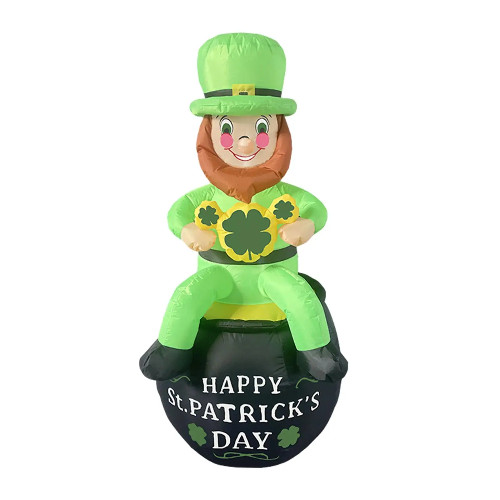 6ft ST. Patrick’s Day Inflatable Blow up Decoration US 110V Adapter Outdoor