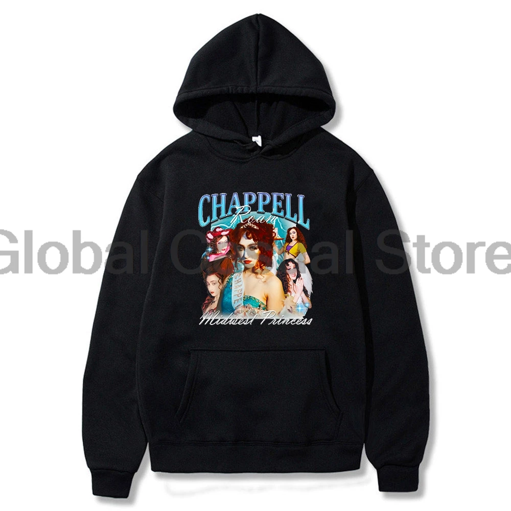 Chappell Roan Vintage Hoodie Unisex Long Sleeve Streetwear Men Women Hooded Sweatshirt Fashion Clothes