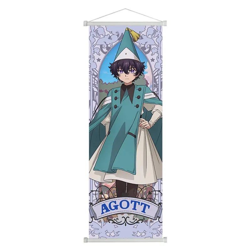 Hot New 25x75cm Witch Hat Atelier Hanging Scroll Poster for Living Room and Bedroom Decorative Painting Fans Gifts view 5