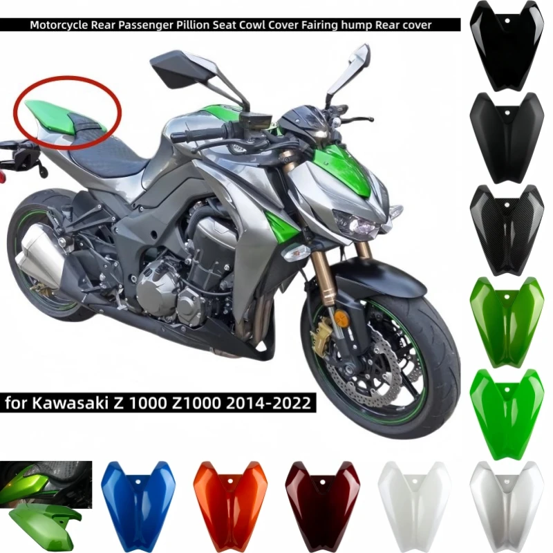 Motorcycle Rear Passenger Pillion Seat Cowl Cover Fairing hump Rear cover for Kawasaki Z 1000 Z1000 2014 2015 2016-2021 2022