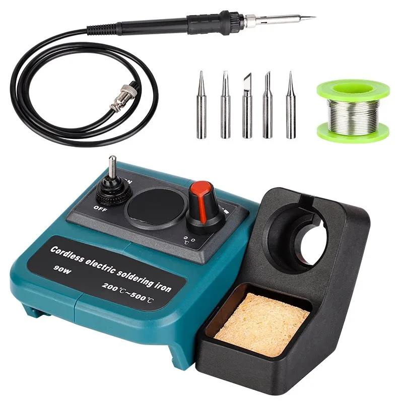 

Portable Electric Quick-heat Soldering Iron for Makita/Milwaukee/Bosch 18V Batteries Quick Heating for Home Appliance Repairs