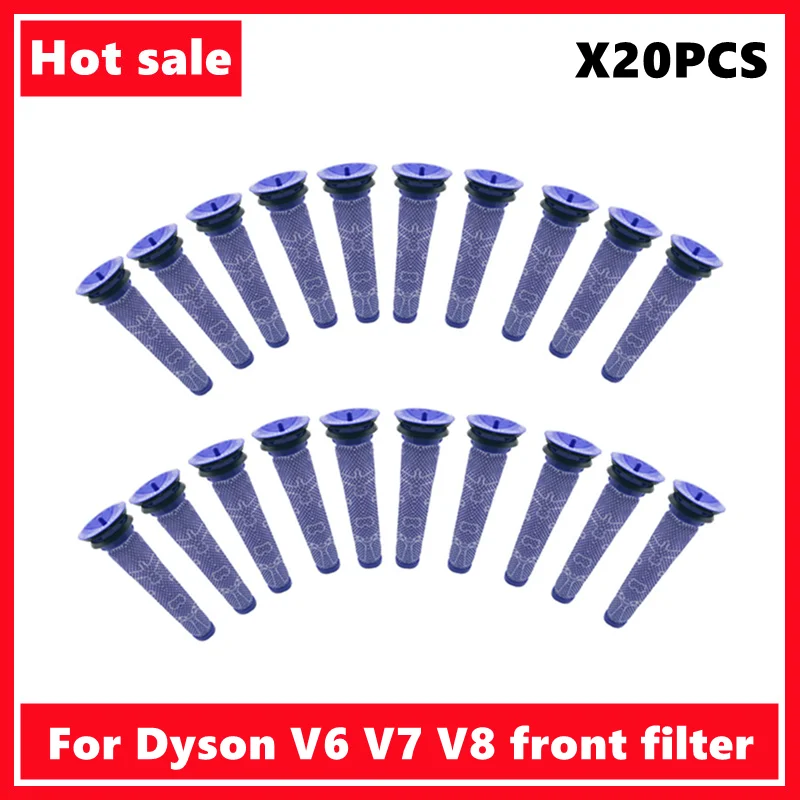 Pre Filter HEPA Post-Filters for Dyson V7 V8 Cordless Vacuum Cleaners Accessories Replacement Part