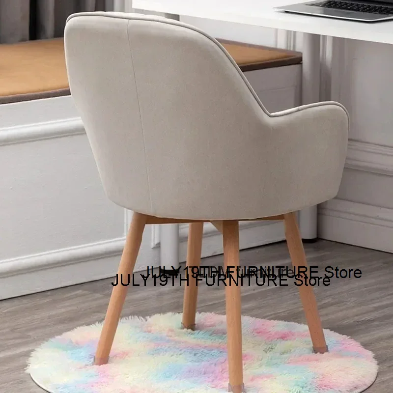 Comfortable Computer Office Chair Home Sedentary Desk Lazy Office Chair Bedroom Makeup Cadeira Para Computador Decoration