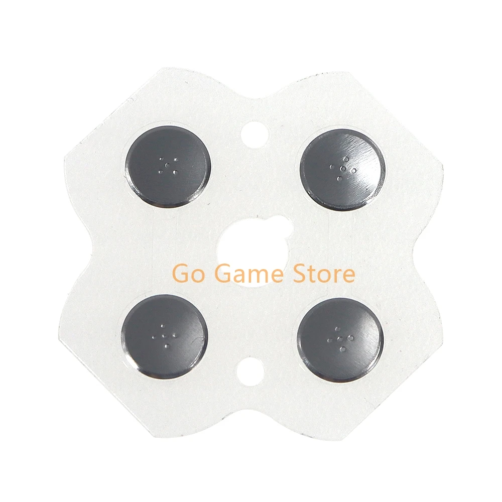 1pc para 3dsxl/ll d almofadas d-pad metal cúpula snap pcb placa botões filme condutor para 3dsxl 3dsll controlador