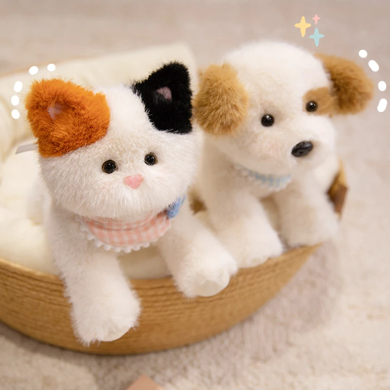 Nieuwe Stijlen 28 CM Cartoon Kat Knuffel Sierkussen Hond Vos Pop Verjaardag Grappig Mooi Cadeau