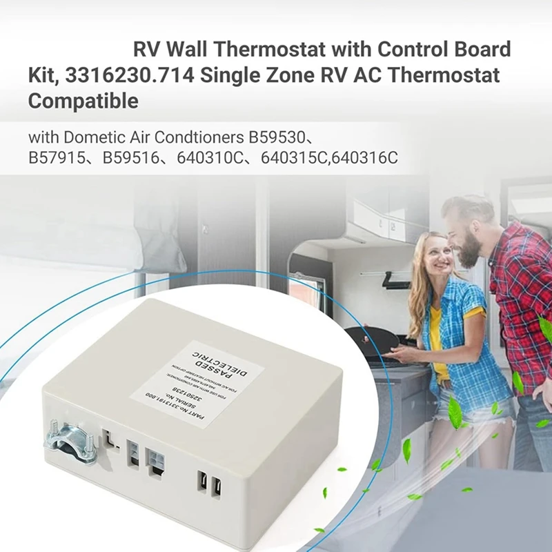 3316230.700 RV Wall Air Conditioning Control Kit With Thermostat 3316230.714