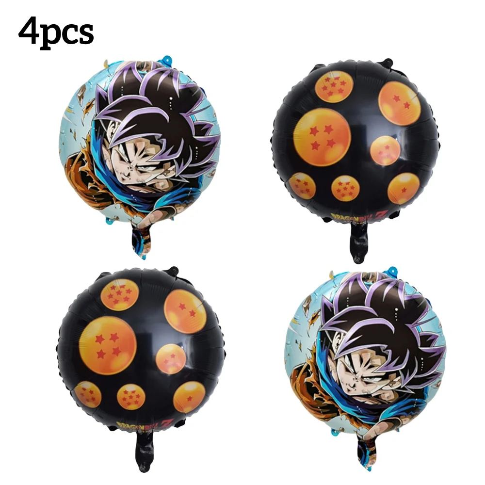 التنين الكرة Z بالونات الاطفال الصبي لصالح هدية عيد ميلاد لوازم الحفلات 18in مستديرة استحمام الطفل الهيليوم Globos ديكور الحفلات لعبة الهدايا #3