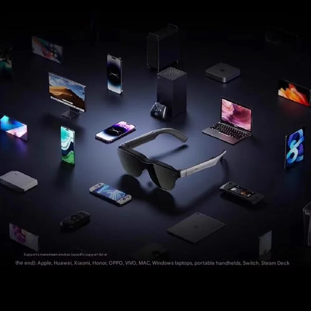 TCL Rayneo Air 3 Smart AR Glasses HD Viewing Portable Screen 120Hz High Refresh JoyDock Handheld Giant Screen VR Glasses