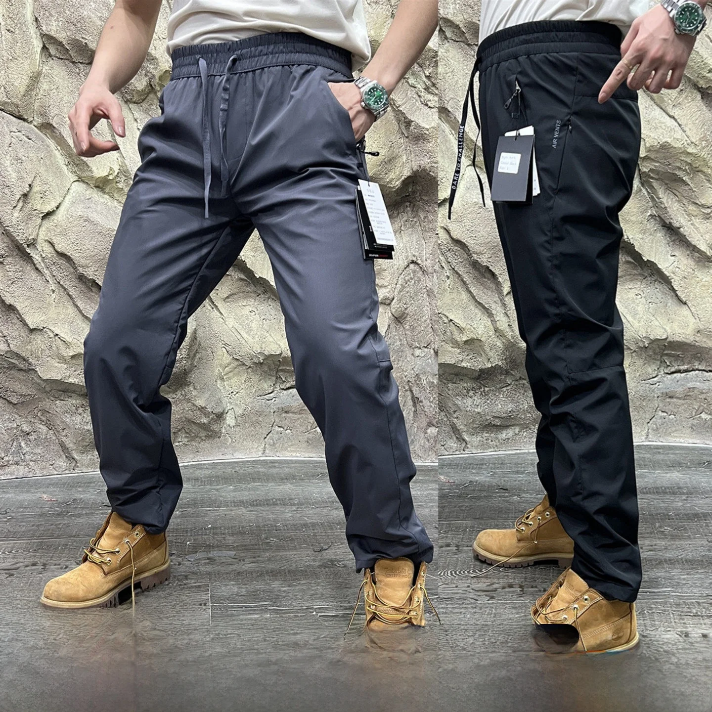 Thiened Waterproof Fce Winter Outdoor Casual Pants Men's Warmth Walking Furnace Cosite Fce Men's Trousers for Autumn