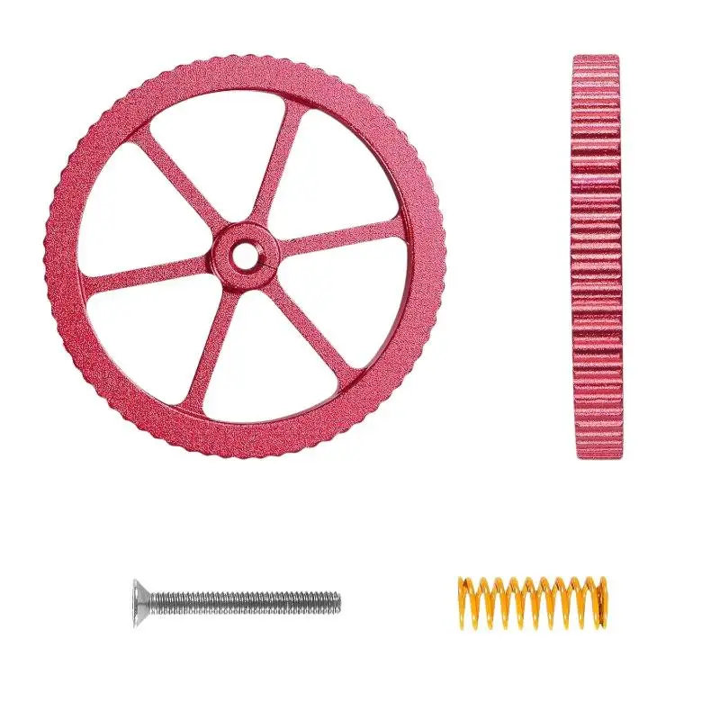 3D Printer Heatbed Leveling Kit Aluminum Hand Twist Leveling Nut Springs Silicone Column 18mm 16mm For Ender 3 Ender 5 CR 10