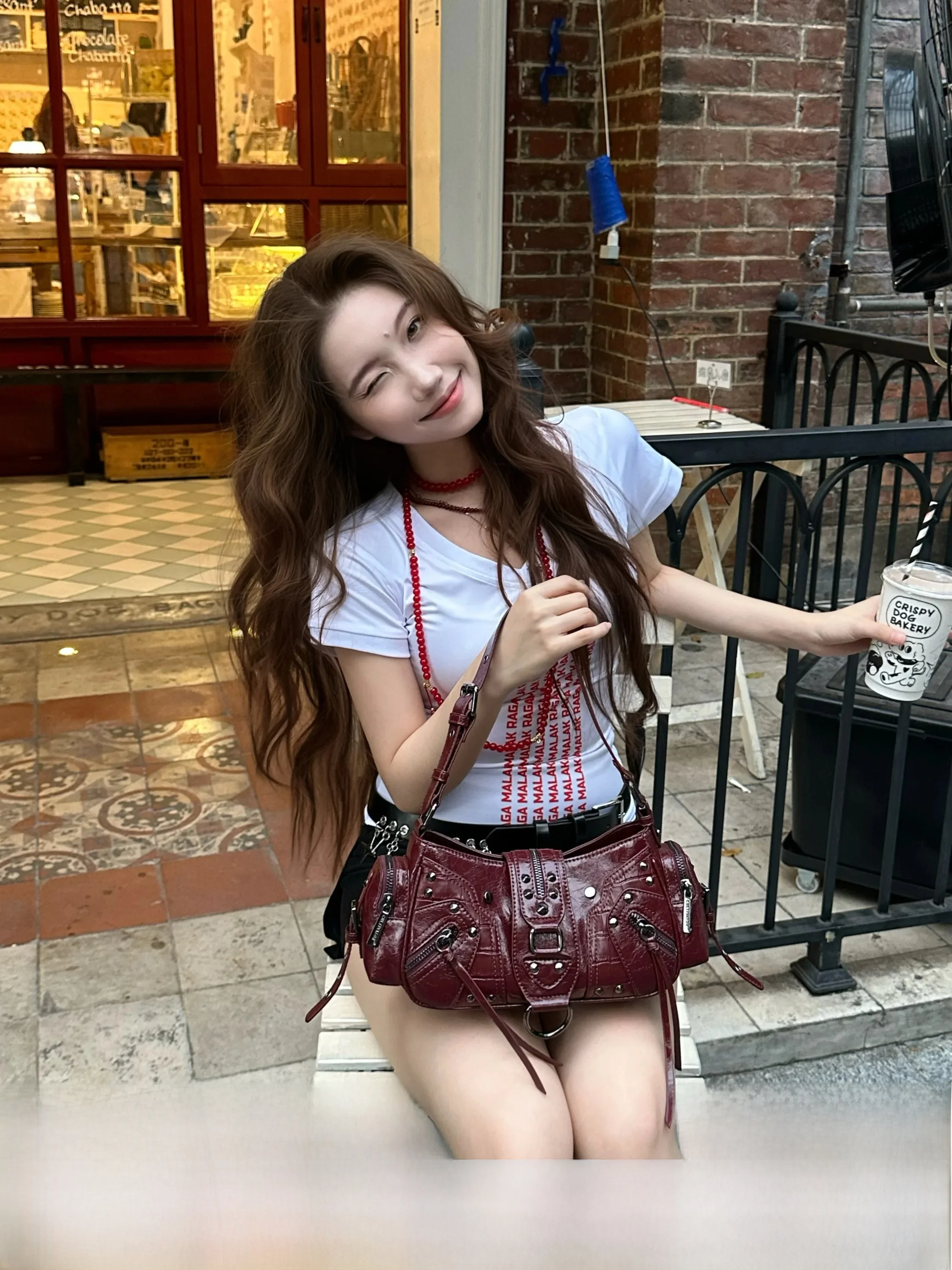 Cultivator Original Design 2026 New Fashion Underarm Motorcycle Bag Single Shoulder Crossbody Bag for Young Men And Women