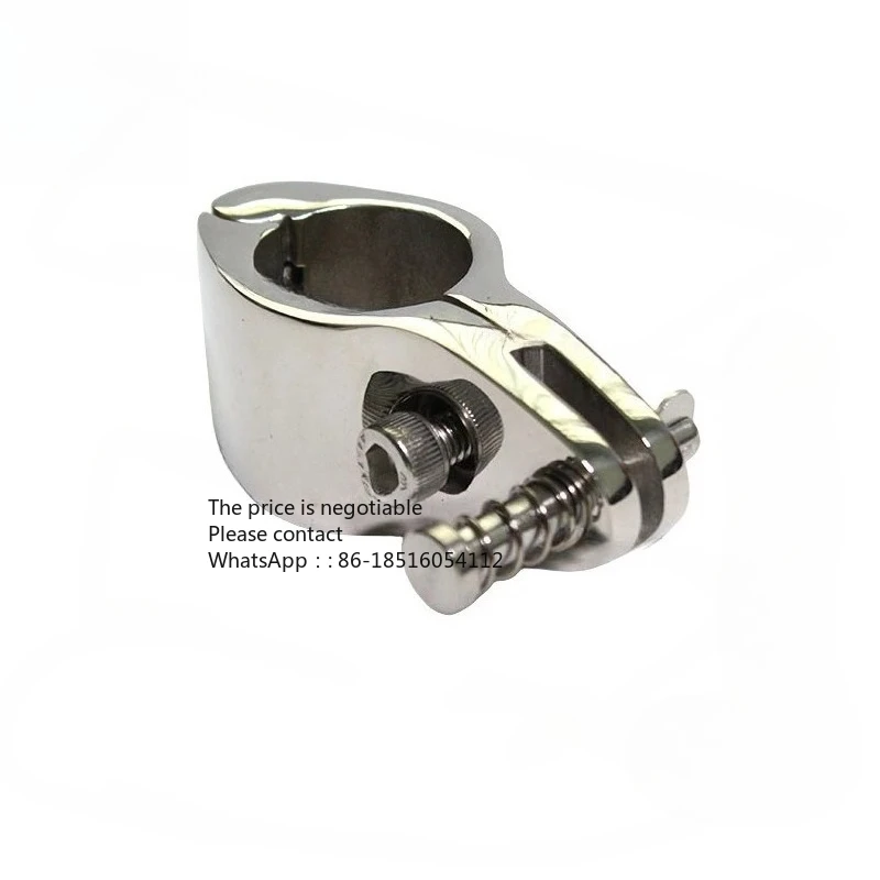 

Pipe clamp, with drawing Xiao 25mm22mm stainless steel casting thickened 316 to create general hardware accessories, hoop